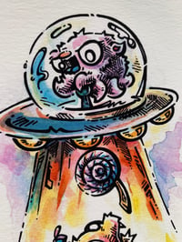 Image 3 of Lolly Abduction - giclee print