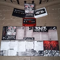 Image 2 of Lord Humongous//Mordant Rhed -Bonded by the Bomb! Split CASSETTE(Black/red/white)