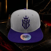 Image 2 of Grey & Purple SE Hats