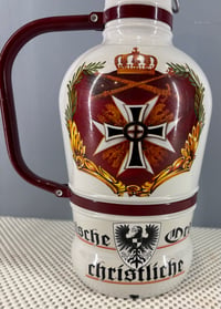 Image 2 of Vintage (1980s) German Ceramic "Deutsche Orden Christliche" Decanter