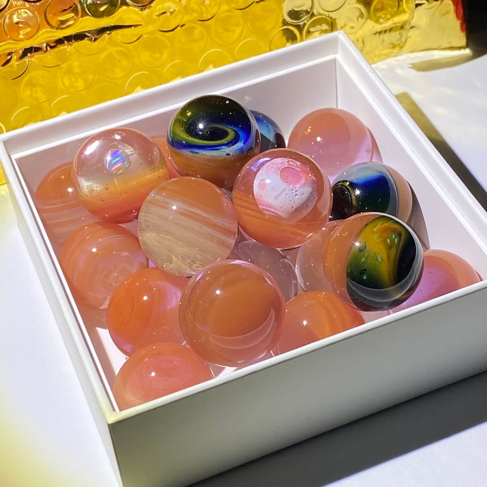 Image of 2026 24k Gold Peach Protons and friends - Mystery Drop 5