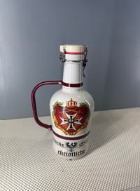Image 1 of Vintage (1980s) German Ceramic "Deutsche Orden Christliche" Decanter