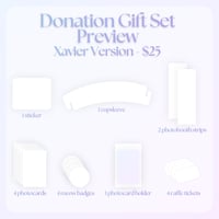 xavier birthday donation gift set