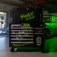 Image 6 of SQUINDO SUNEX – IT’S ALIVE!! Juic’d Cart – 50" 7 DRAWER PREMIUM POWERED CART 