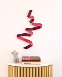 Image 3 of Petite Ribbon No.5 Original Ruby