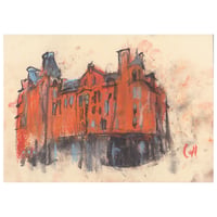 Image 1 of Tenement on the corner of Stockwell St and Bridgegate - Soft pastels a...