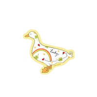 Lucky Duck Sticker