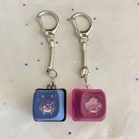 Image 1 of Flins and Durin Light-Up Fidget Keycap Keychain
