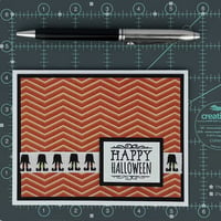 Image 9 of Happy Halloween Card Making Kit for Adults to DIY 6 Handmade Greeting Cards