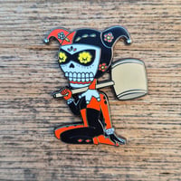 Image 1 of Harley Calavera Enamel Pin
