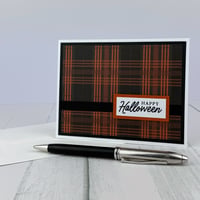 Image 4 of Plaid Happy Halloween Card Making Kit for Adults to DIY 6 Easy Handmade Greeting Cards