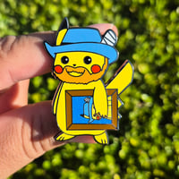Image 2 of Vincent Van Pika Enamel Pin