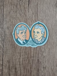 Image 1 of The Davids in My Locket - Vinyl Laminate Sticker Lynch Byrne