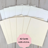 Image 6 of Black and Tan Fall Floral Card Making Kit for Adults to DIY 6 Autumn Flower Cards