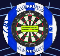 Image 1 of SHEFFIELD WEDNESDAY THEME SURROUND WRAP / COVER - POLYPROP & CANVAS - EASY SELF FITTING 