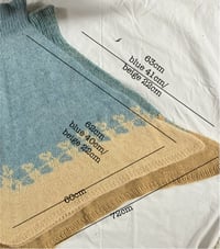 Image 3 of leafy poncho