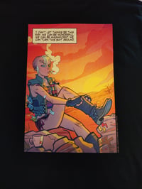 Image 4 of Tank Girl "Emergency" Full-Colour T-Shirt - The Martin & Parson Modern Classic!
