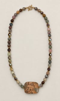 Agate and Jasper Necklace