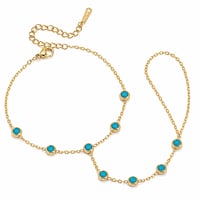 Image 1 of The Azzurra Hand Chain 