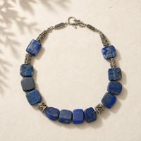 Lapis Lazuli and Silver necklace
