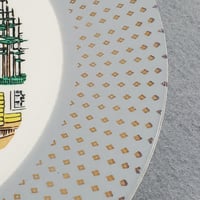 Image 11 of Wisconsin State Souvenir Plate, Homer Laughlin E53N5, Cavalier Eggshell, #1007