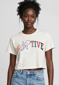 Image 1 of LA NATIVE The Sign Crop Tee