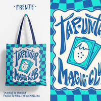 Image 1 of Tote bag - MAGIC CLUB (AZUL)