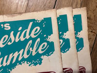 Image 3 of Lakeside Rumble Linocut Print FREE SHIPPING