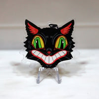 Image 2 of 2.5" Vintage Cat Keychain