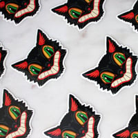 Image 3 of Vintage Inspired Halloween Black Cat