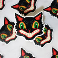 Image 1 of Vintage Inspired Halloween Black Cat