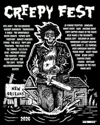 Image 2 of Creepy Fest 2026 Shirt