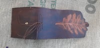 Image 2 of Wrap-around oak leaf notebook 