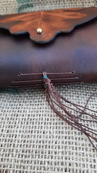 Image 3 of Wrap-around oak leaf notebook 