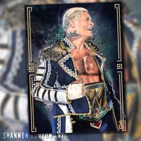 Image 5 of American Nightmare | Cody Rhodes WWE Painting