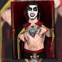 Image 5 of Very Nice, Very Evil | Danhausen WWE Painting