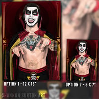 Image 6 of Very Nice, Very Evil | Danhausen WWE Painting