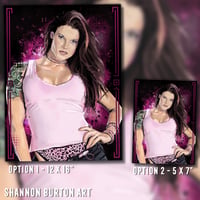 Image 6 of The Extreme Diva | Lita WWE Painting