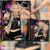 Image 6 of Bite Me | Liv Morgan WWE Painting