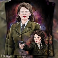 Image 1 of Agent Carter | Peggy Carter Marvel Painting
