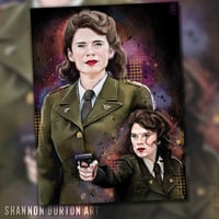 Image 5 of Agent Carter | Peggy Carter Marvel Painting