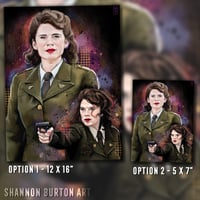 Image 6 of Agent Carter | Peggy Carter Marvel Painting