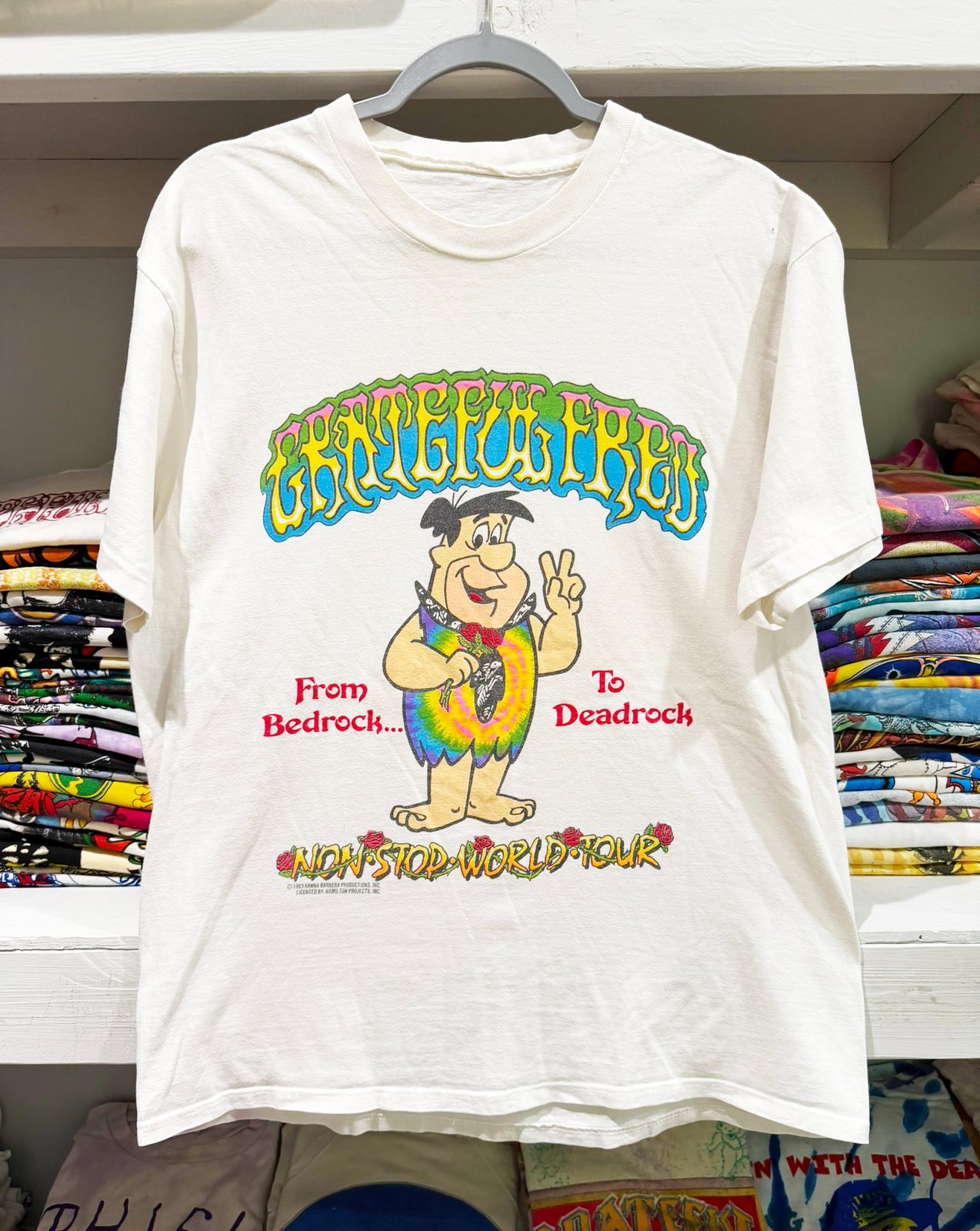 Grateful Dead 80s Grateful Fred T-Shirt - Fits L (read