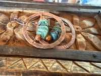 Image 13 of Earthly Roman Glass earrings 