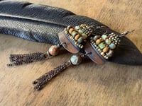 Image 1 of Alegria Alegria in earthy colors earrings. 