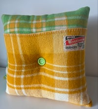 Image 5 of Green & Yellow Button Cushions 