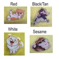 Image 1 of Shiba Acrylic Pins