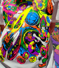 Image 2 of T-SHIRT 4 COLOUR FLUOR SILKSCREEN