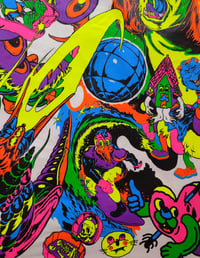 Image 3 of T-SHIRT 4 COLOUR FLUOR SILKSCREEN