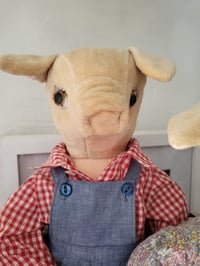 Image 3 of Vintage Velvet Pigs (Rare)
